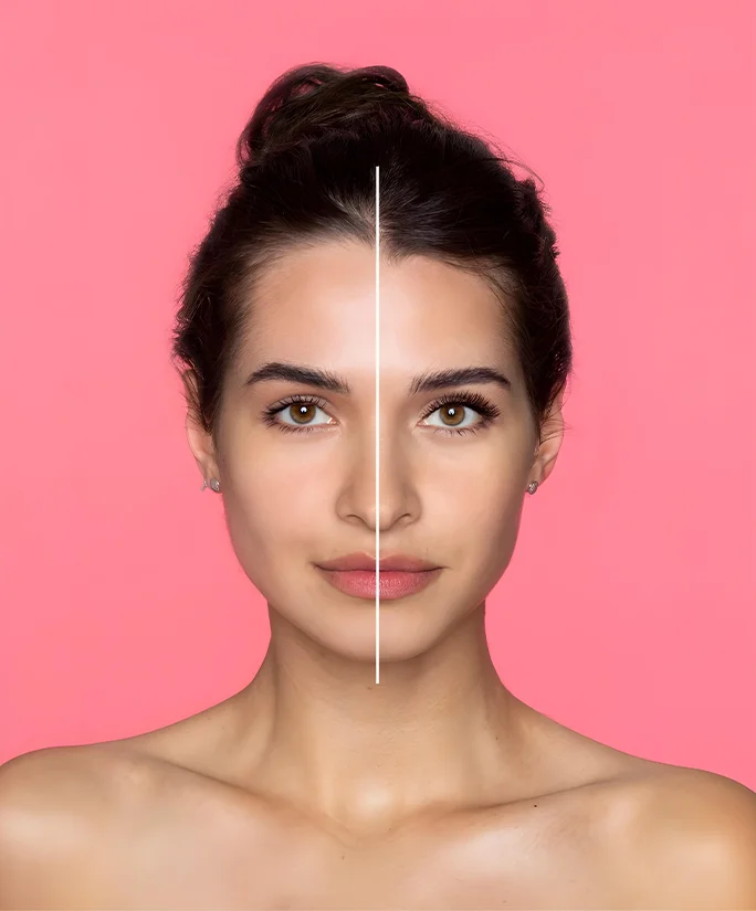 Radiant skin transformation